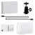 Zhiyun Fiveray M40 SE Combo - kieszonkowy panel, lampa LED, Bi-Color - akcesoria w zestawie